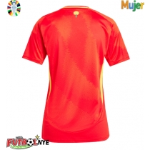Camiseta España Primera Equipación para mujer Eurocopa 2024 manga corta